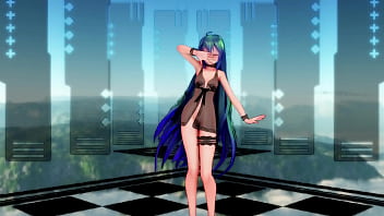 XXX Anime Dance: Hatsune Miku - Hand in Hand